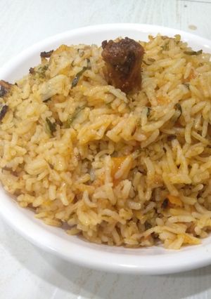 A picture of Tomato Rice.