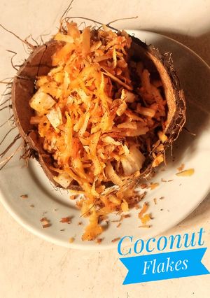 A picture of Coconut flakes.