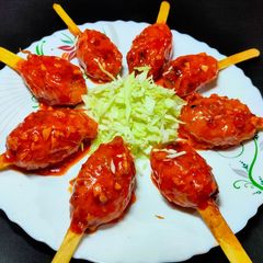 A picture of Indo Chinese Veg Lollipop.
