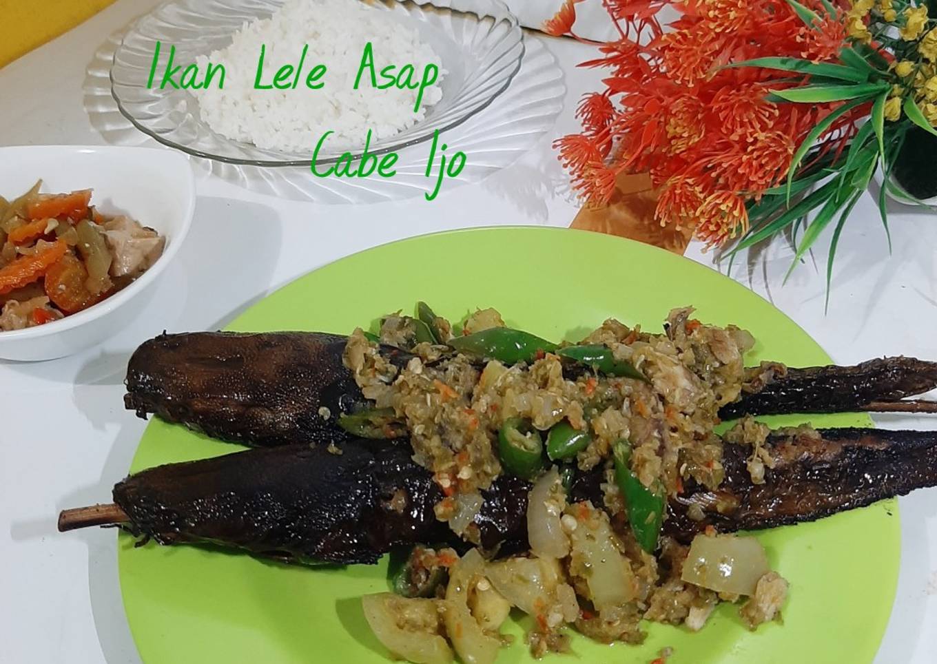 75. Ikan Lele Asap Cabe ijo