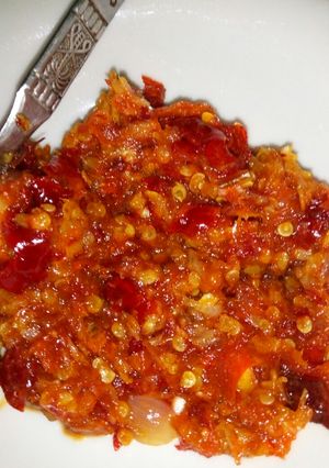 Foto resep Sambal bawang Endes pedasnya