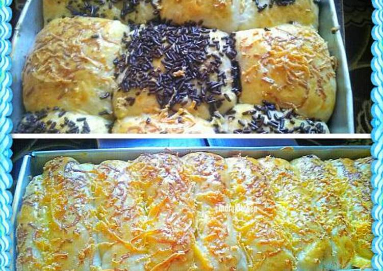 Resep masakan Roti sobek eggless isian susu | Resep Bumbu Roti sobek eggless isian susu Yang Enak Banget