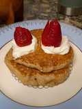 Pancakes de avena y coco