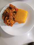 Yellow garri (eba)