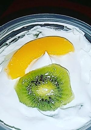 Una foto de Postre fácil en vaso