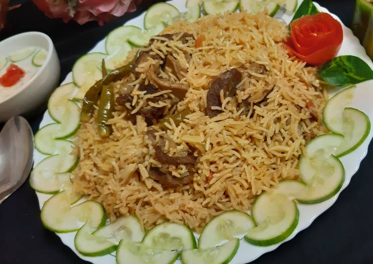 Recipe: Delicious Mutton Yakhni Pulao,