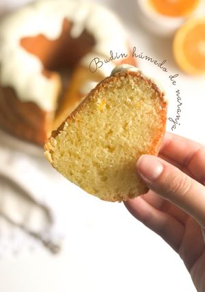 Una foto de Budín húmedo de naranja súper súper fácil 🍊