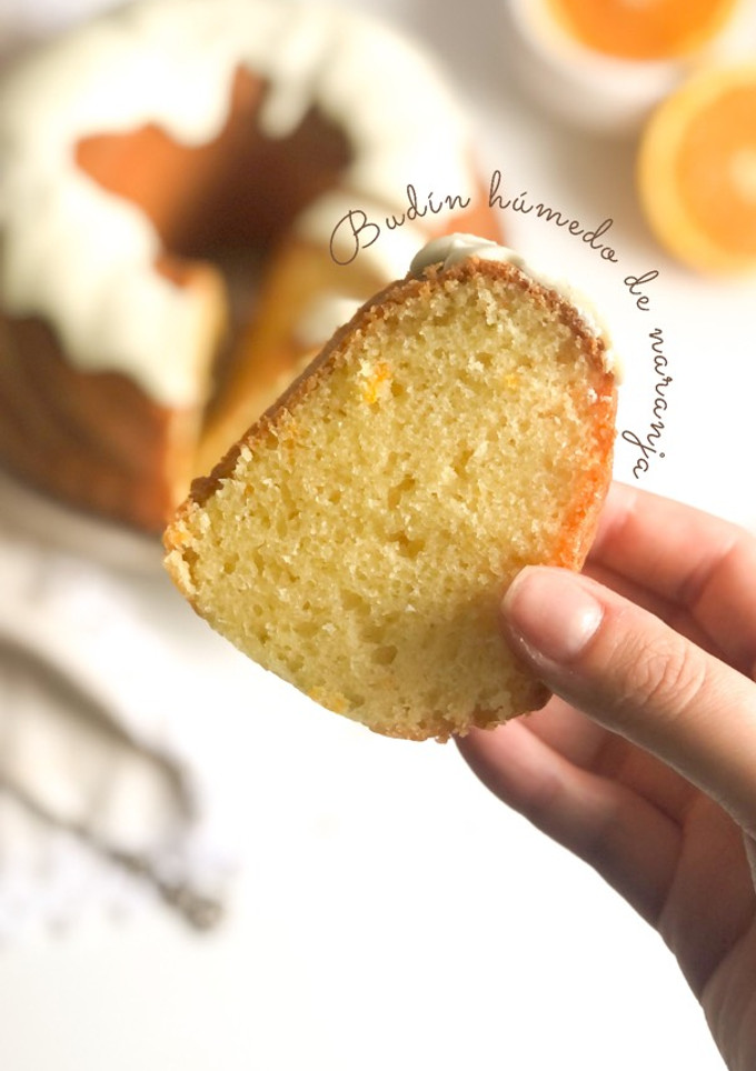 Una foto de Budín húmedo de naranja súper súper fácil 🍊