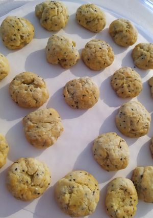 Foto di Bottoncini limone e semi di chia
