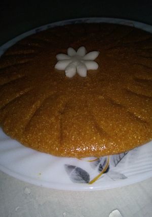 صورة لوصفة بسيسة بالقمح
