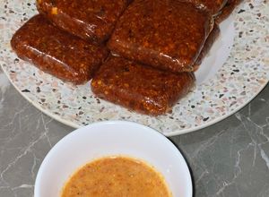 Foto resep Sambal pecel/bumbu kacang (NEW) 💕