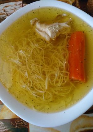 Tyúkhúsleves recept fotója