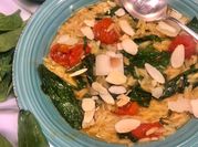 Une photo de pâtes orzo