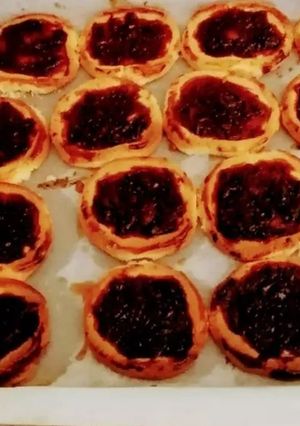 Foto di Crostatine di frolla al limone e confettura di visciole