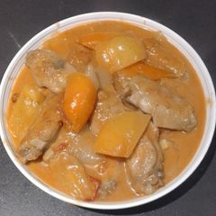 A picture of Curry Chicken Wings w/ Sauce.