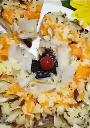 A picture of Fruit pizza.