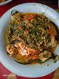 Gulai telur daun mangkokan / tapak leman