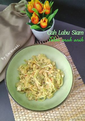 Foto resep Cah Labu Siam Telur Orak Arik
