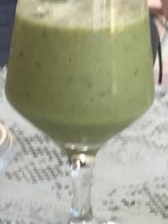 Una foto de Smoothie de acelga