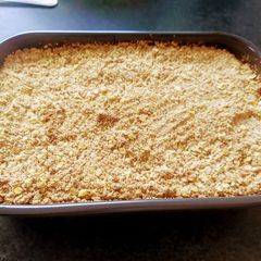 A picture of Applelicious crumble 🍏.
