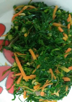 A picture of Carrot kale.