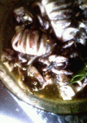 Foto resep Sotong masak hitam