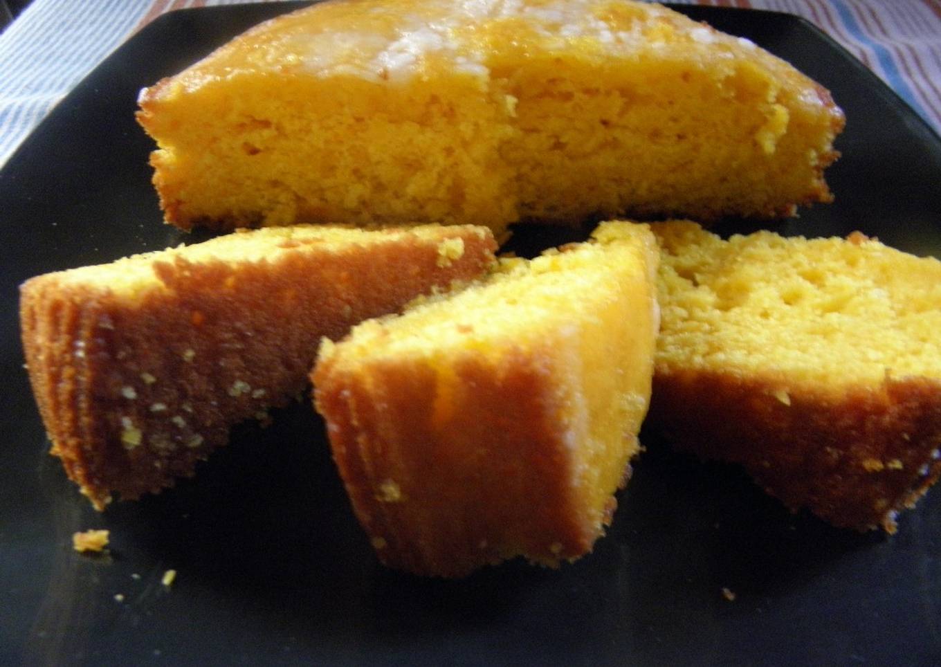 Torta de calabaza y naranja