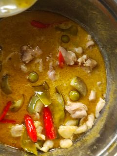 รูปของ แกงเขียวหวานไก่
