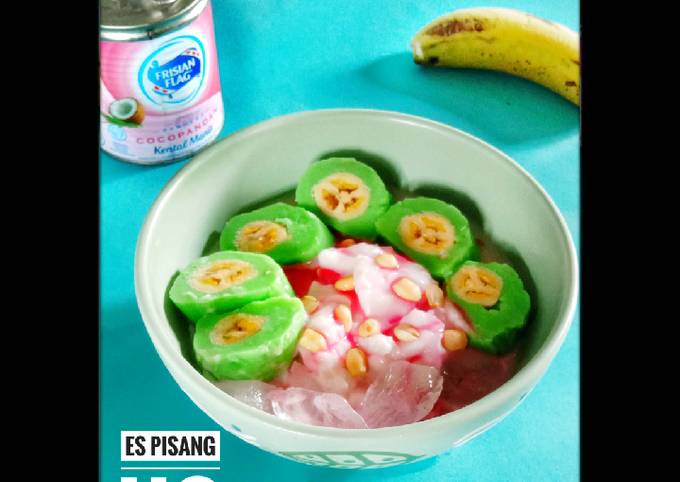 Es pisang ijo