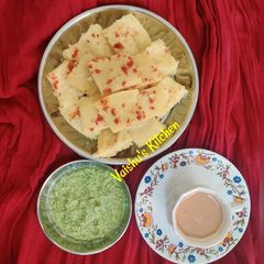 A picture of Dhokla.
