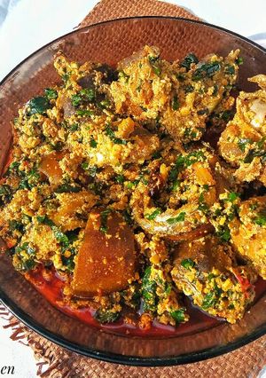 A picture of Easy peasy Delicious Egusi soup.
