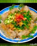 Bánh Cuốn Nhân Cà Rốt Phiên Bản Bánh Tráng