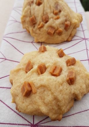 Une photo de Cookies pépites de caramel