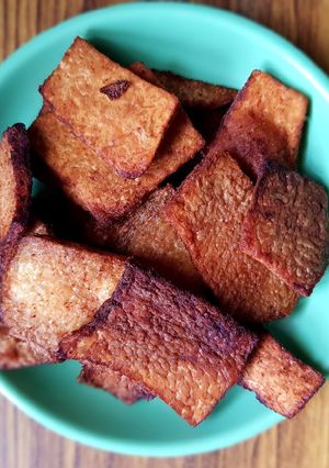 A picture of Elephant Yam Fry.