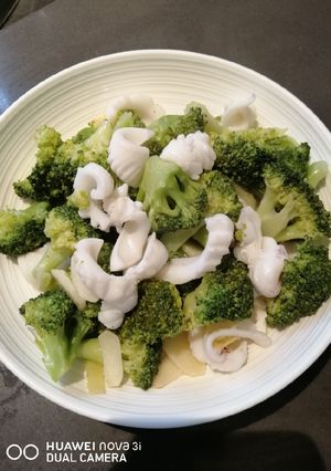 A picture of Squid Broccoli.