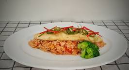 Hình ảnh món Omlette rice