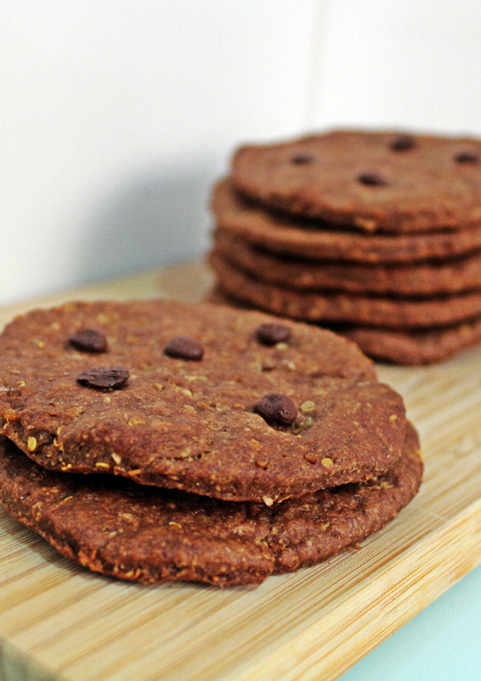 Una foto de Galletas de cacao y quinoa