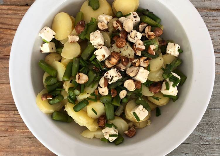 La Délicieuse Recette du Salade de pommes de terre