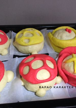 Foto resep Bapao karakter isi keju coklat