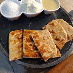 A picture of Meetha paratha.