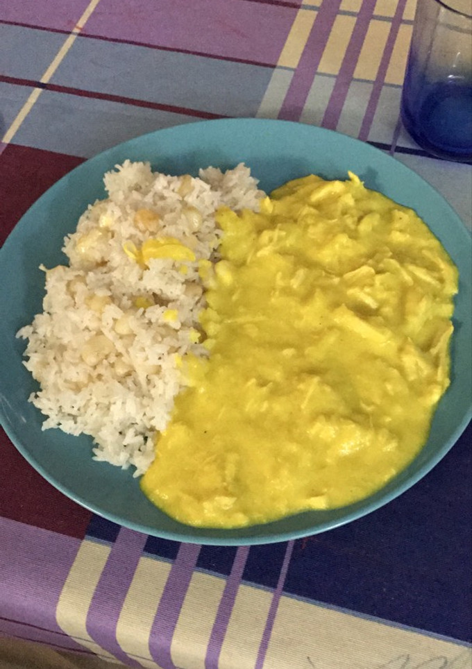 Una foto de Ají de Gallina