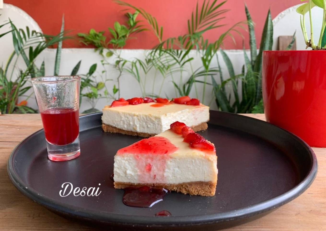Recipe of Favorite Eggless New York style cheesecake