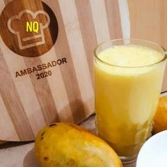A picture of Mango Lassi.