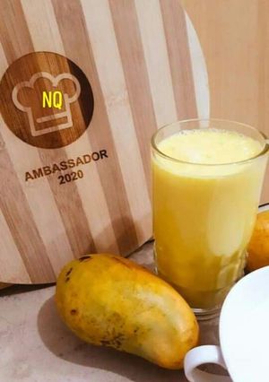 A picture of Mango Lassi.