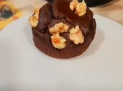 Una foto de brownie proteinas