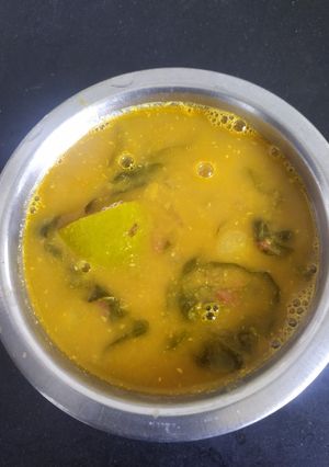 பசலைக்கீரை & மாங்காய் சூப் செய்முறை முக்கிய புகைப்படம்