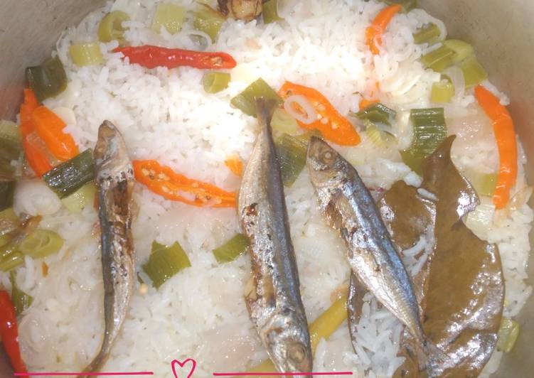 Nasi liwet Magicom simpel