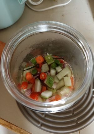 Foto resep Acar wortel timun