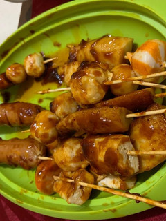 Foto resep Sate sosis untuk malam tahun baruan