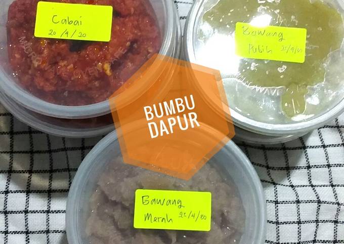 Anti Ribet, Membuat Tips Membuat Bumbu Dapur Yang Sederhana